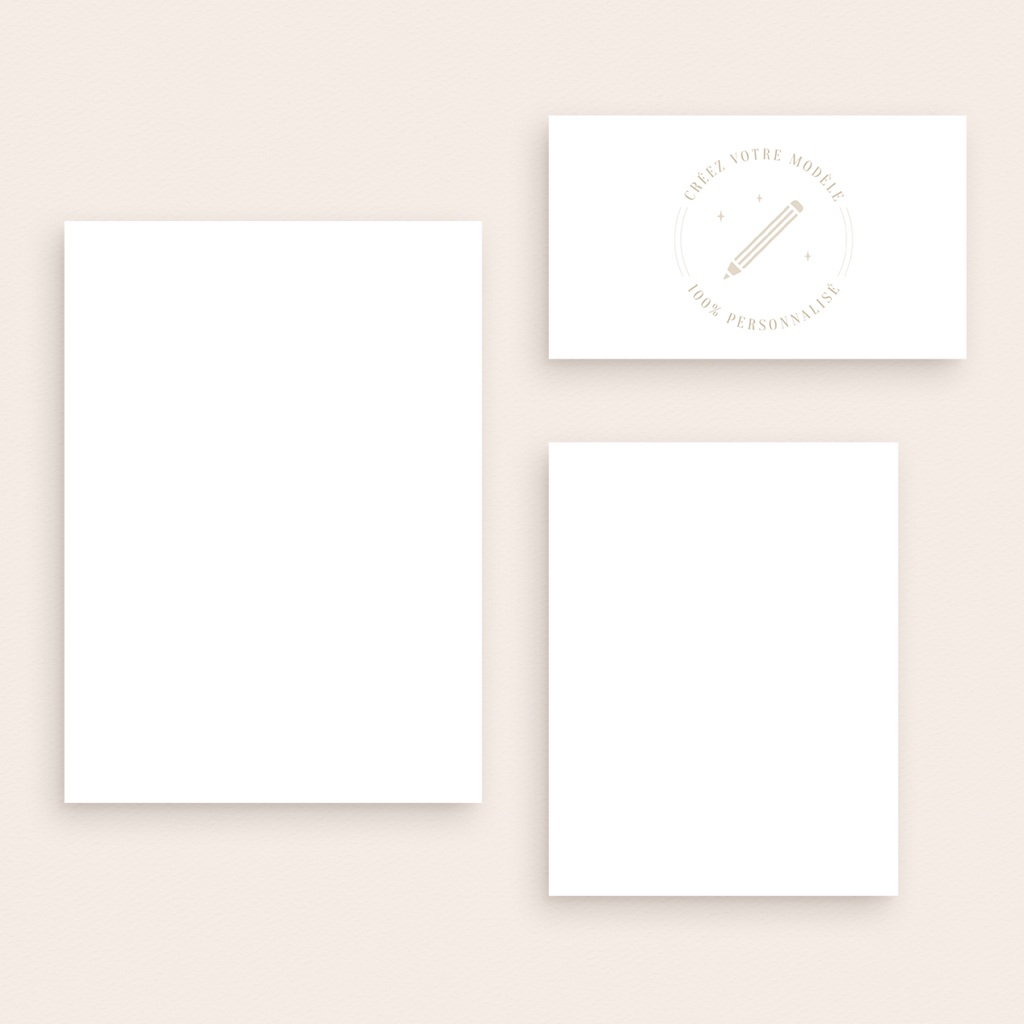 Faire-part de mariage Faire-part de mariage Libre Création Mariage, 3 cartes, ruban gratuit