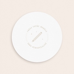 Faire-part de mariage Faire-part de mariage Libre Création Mariage, Rond gratuit
