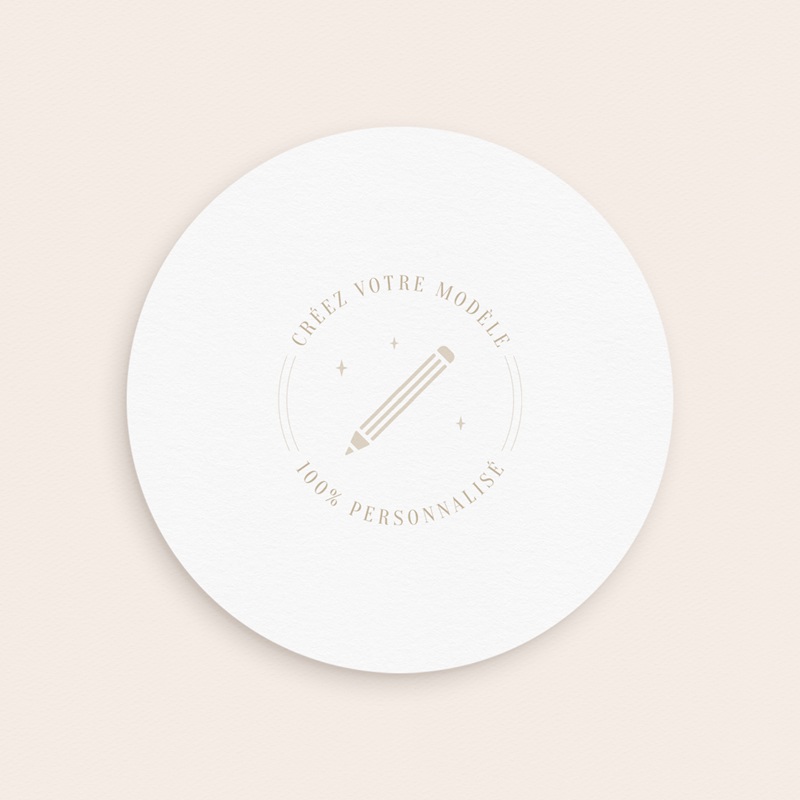Faire-part de mariage Faire-part de mariage Libre Création Mariage, Rond gratuit