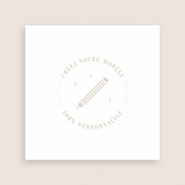 Faire-part de mariage Faire-part de mariage Libre Création Mariage, Grand Carré Double gratuit