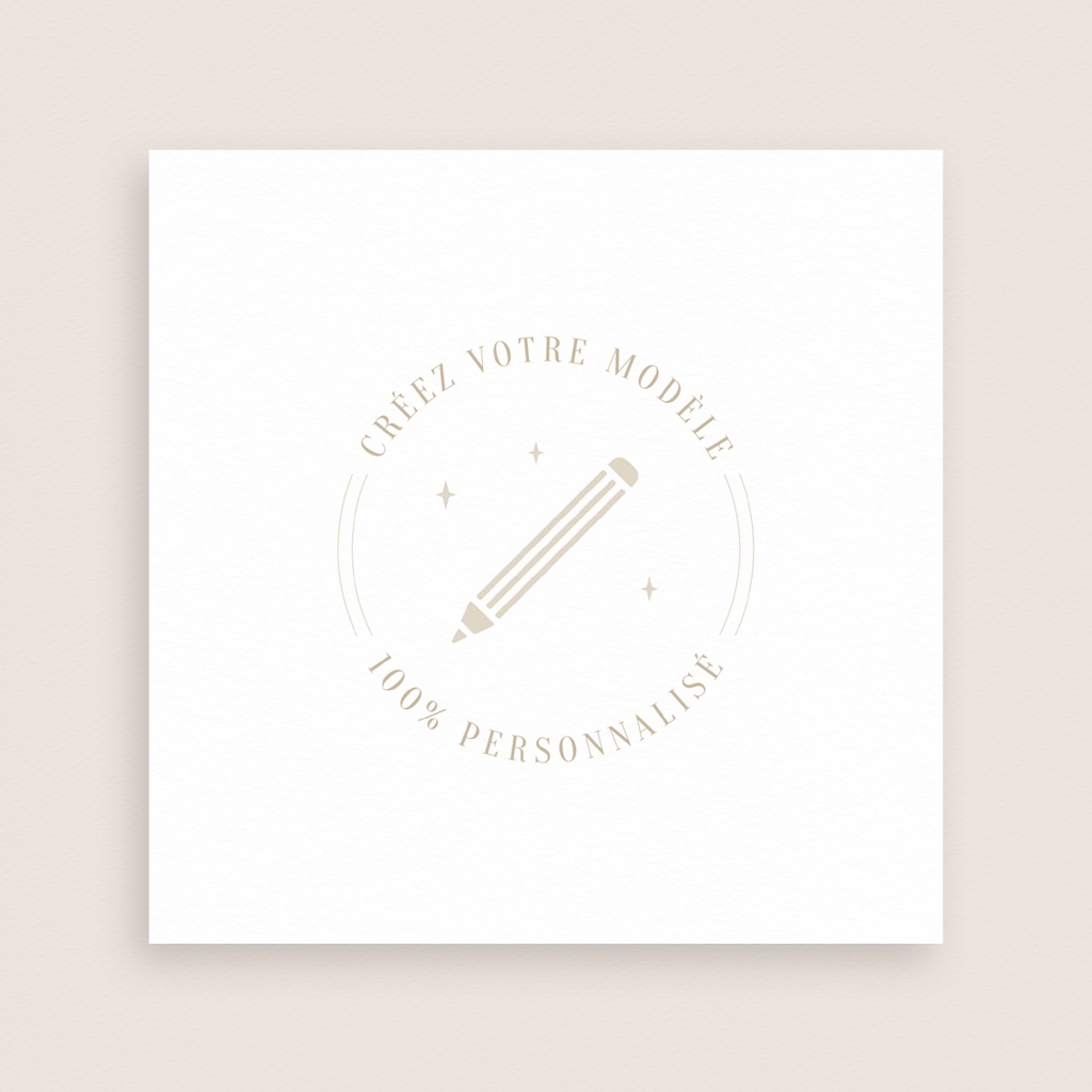 Faire-part de mariage Faire-part de mariage Libre Création Mariage, Grand Carré Double gratuit