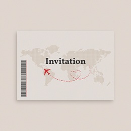 Carte d'invitation mariage Airloves gratuit