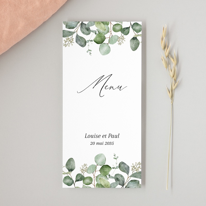 Menu mariage Alliance Végétale