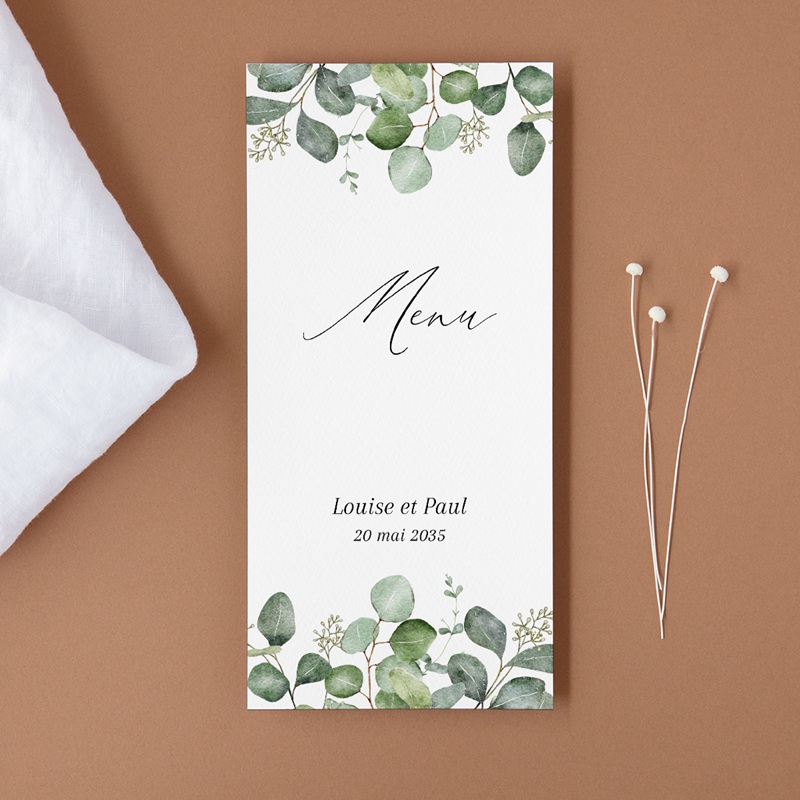 Menu mariage Alliance Végétale