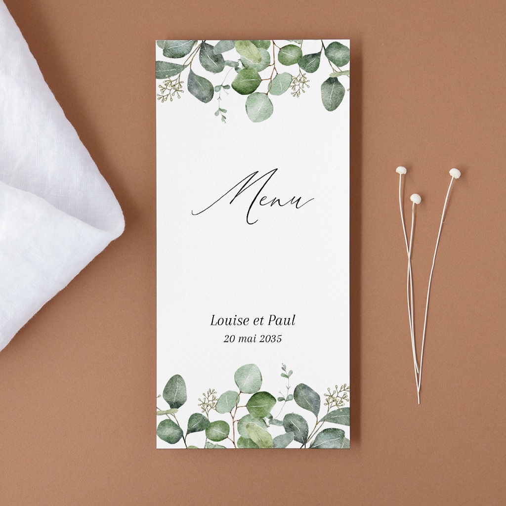 Menu mariage Alliance Végétale