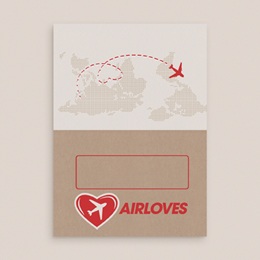 Marque-place mariage Airloves pas cher