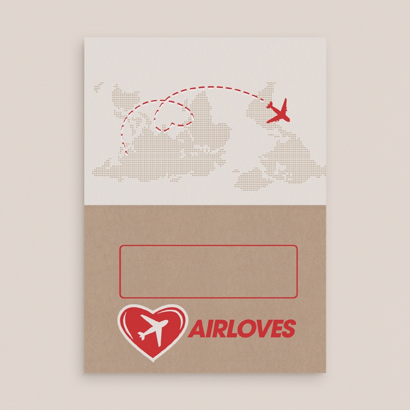 Marque-place mariage Airloves pas cher