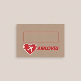 Marque-place mariage Airloves