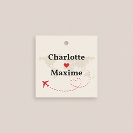 Etiquettes cadeaux mariage Airloves gratuit