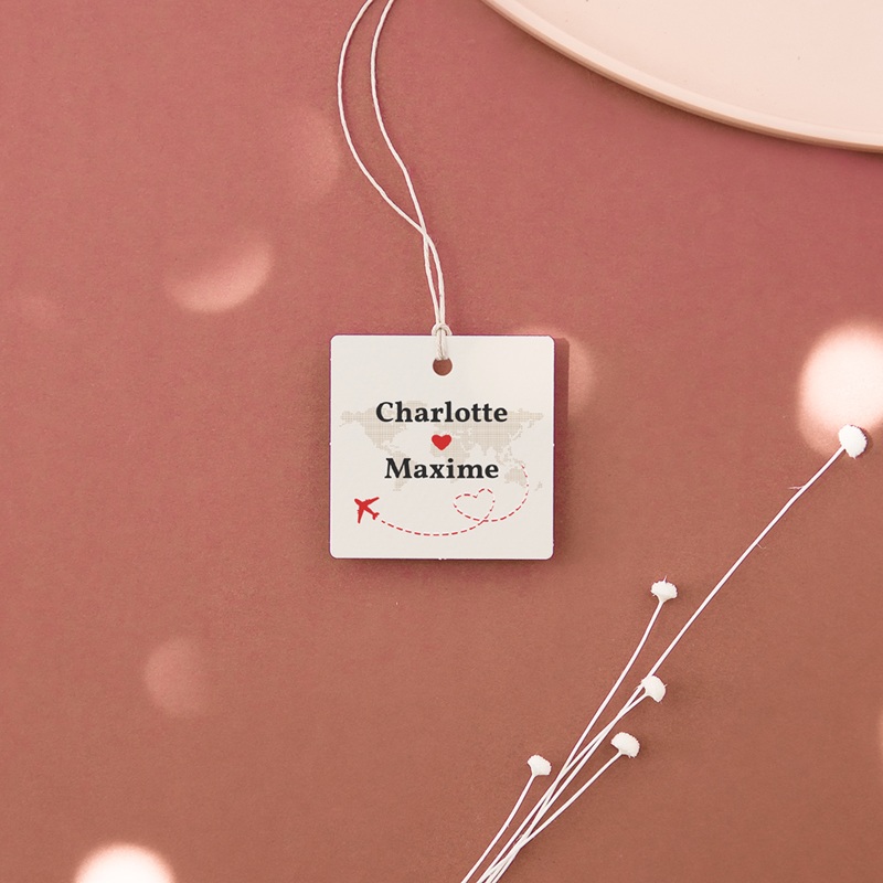 Etiquettes cadeaux mariage Airloves