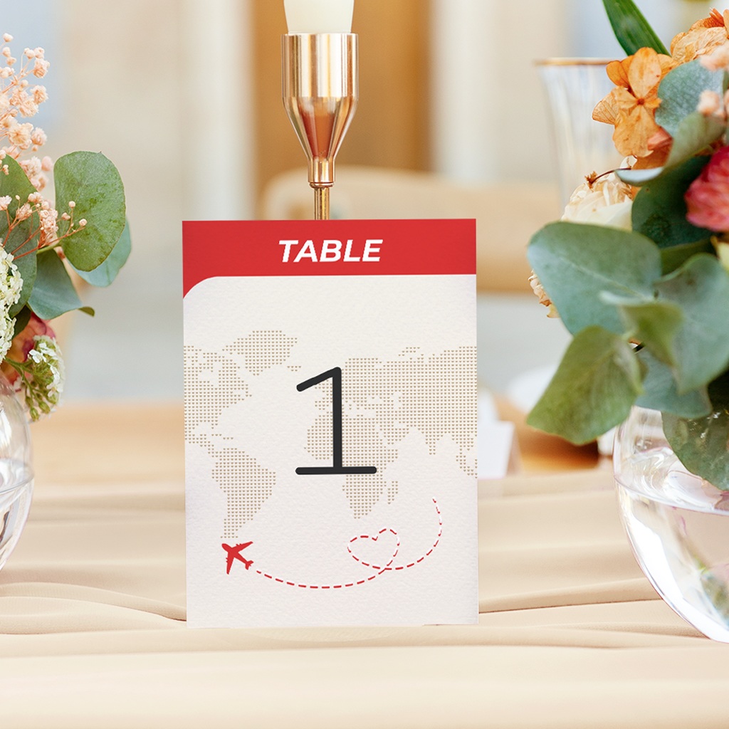 Marque table mariage Airloves