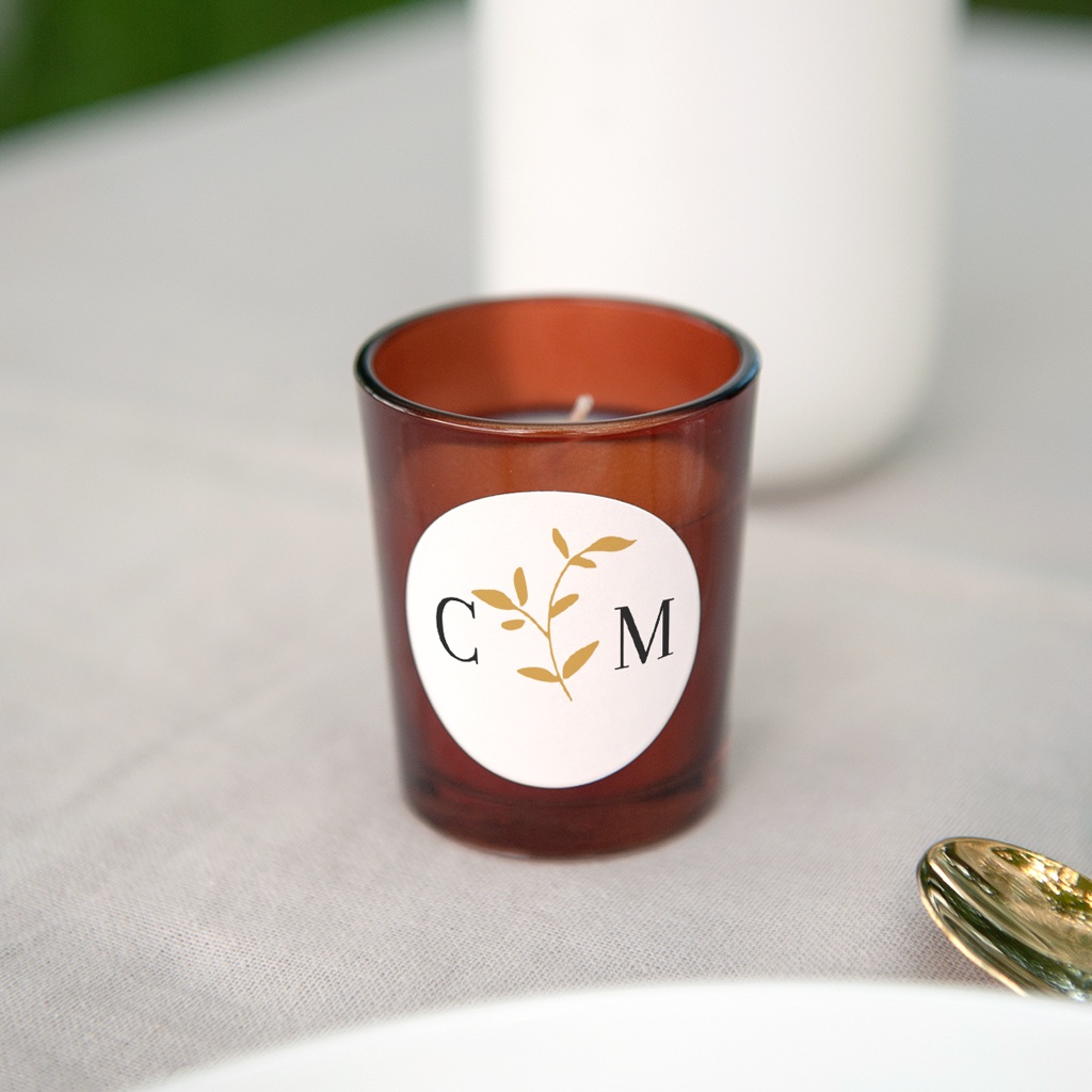 Etiquette enveloppes mariage Élégance Dorée gratuit