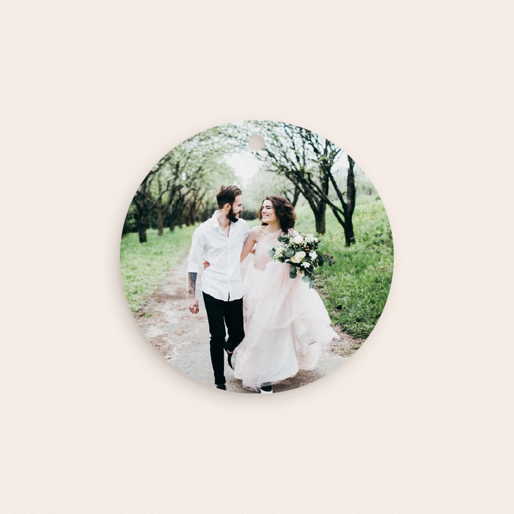 Etiquettes cadeaux mariage Rameaux d’Amour pas cher