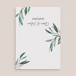 Marque-place mariage Rameaux d’Amour pas cher