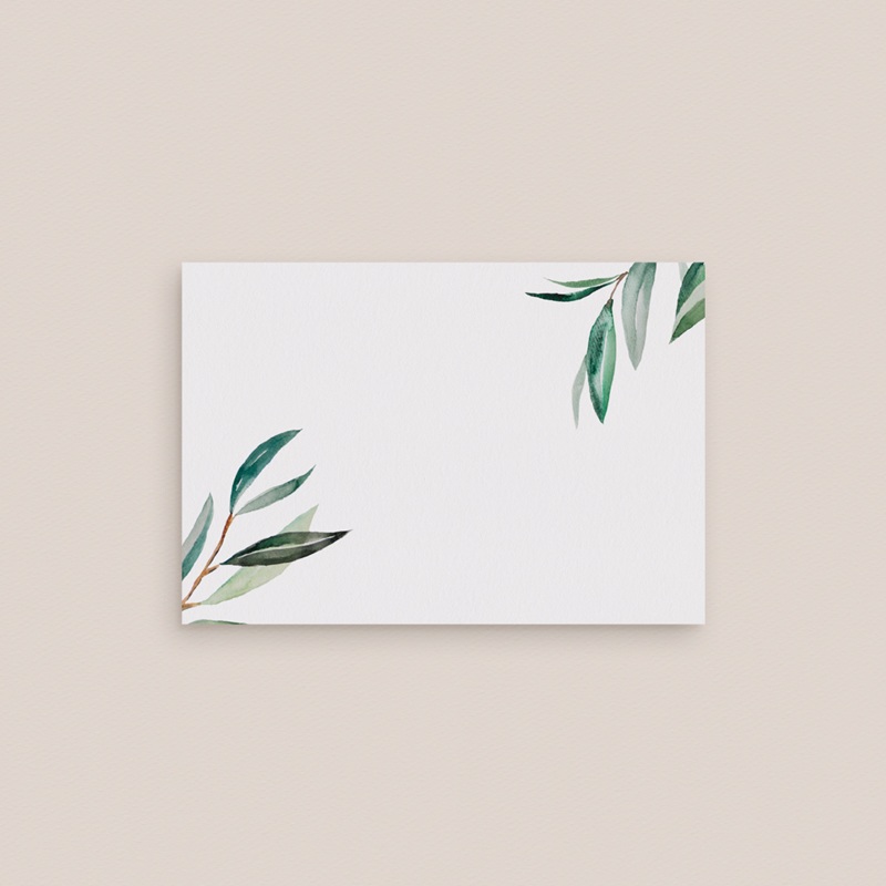 Marque-place mariage Rameaux d’Amour