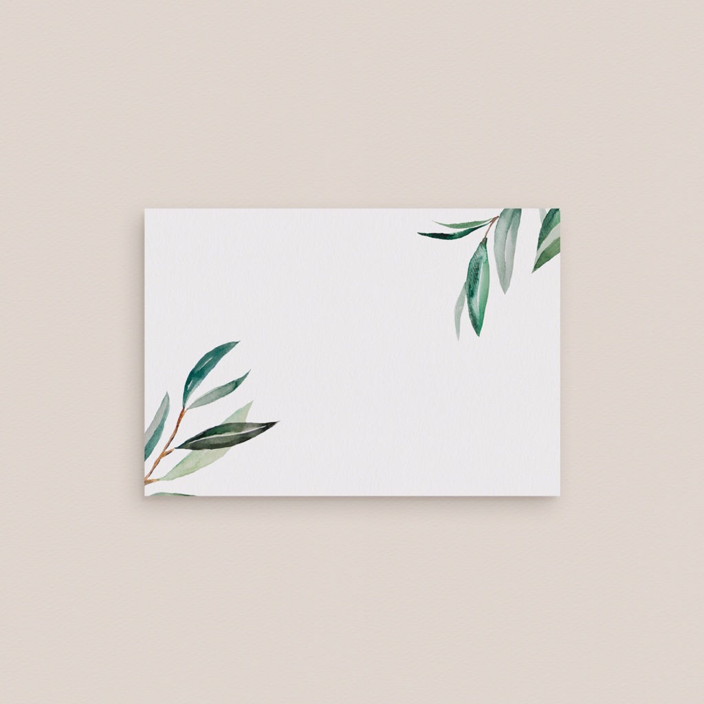 Marque-place mariage Rameaux d’Amour