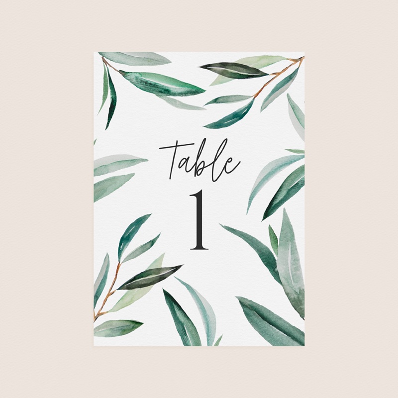 Marque table mariage Rameaux d’Amour pas cher