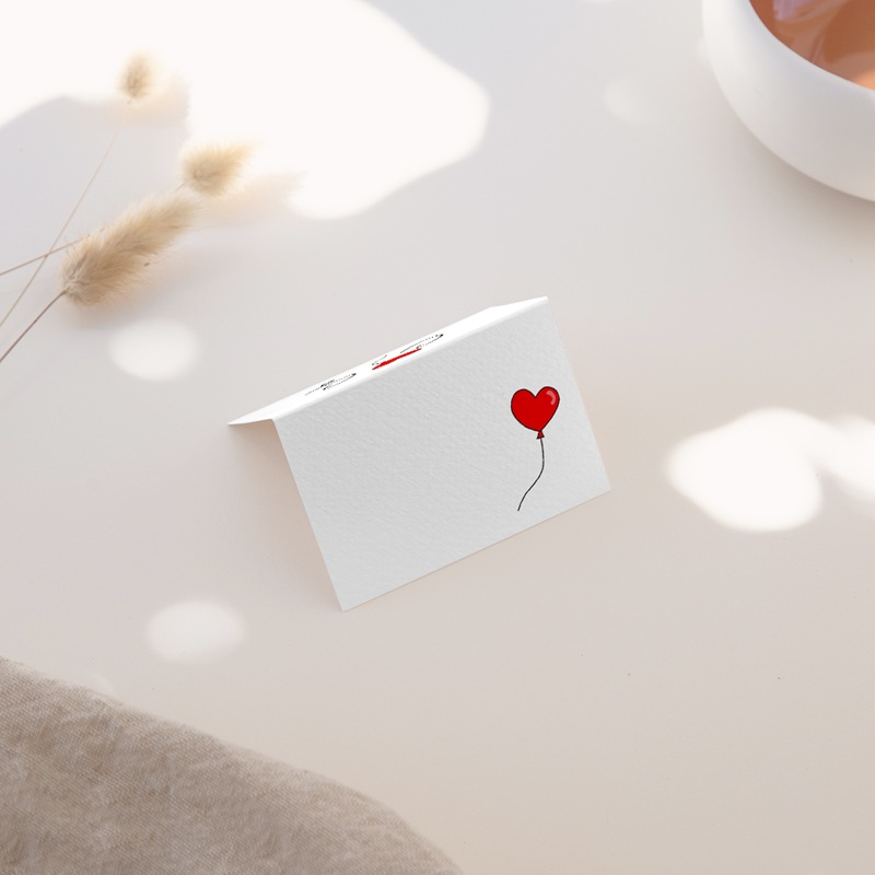 Marque-place mariage Emportés par l’Amour