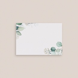Marque-place mariage Eucalyptus romantique gratuit