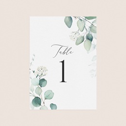 Marque table mariage Eucalyptus romantique pas cher