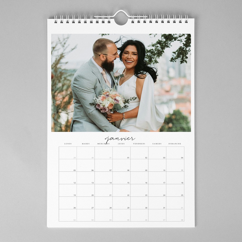 Calendrier personnalisé 365 Jours d’Amour A3 pas cher