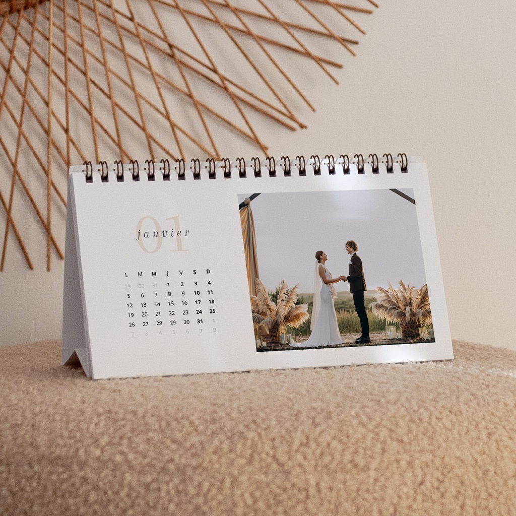 Calendrier personnalisé Calendrier du Bonheur pas cher