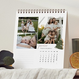 Calendrier personnalisé Une Année Ensemble pas cher