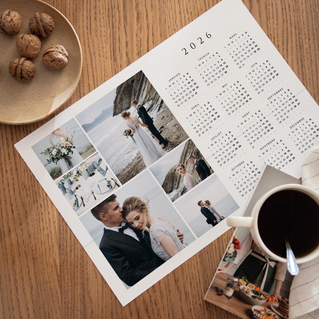 Calendrier personnalisé L’Année du Oui A3 paysage