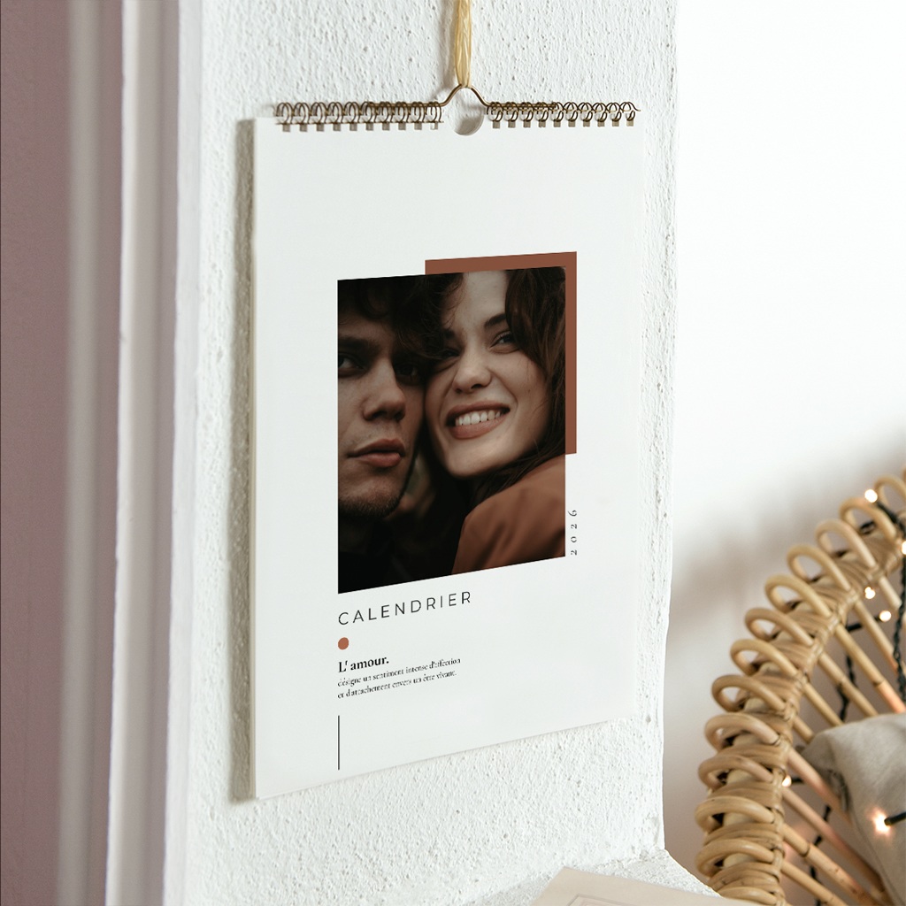 Calendrier personnalisé Petits Instants, Grand Bonheur