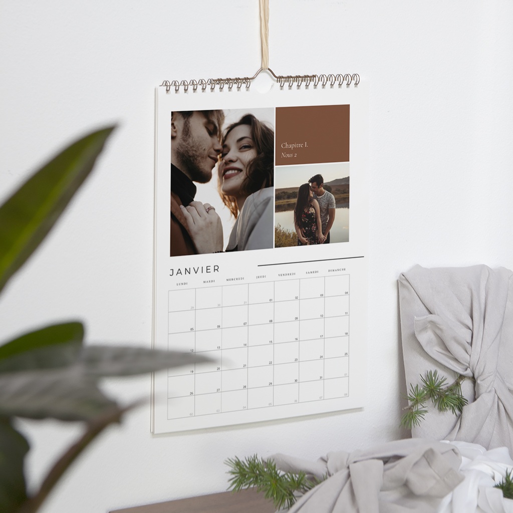 Calendrier personnalisé Petits Instants, Grand Bonheur pas cher