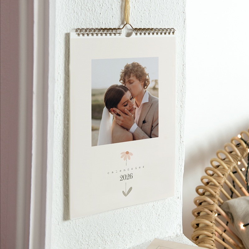 Calendrier personnalisé Une Année à Deux