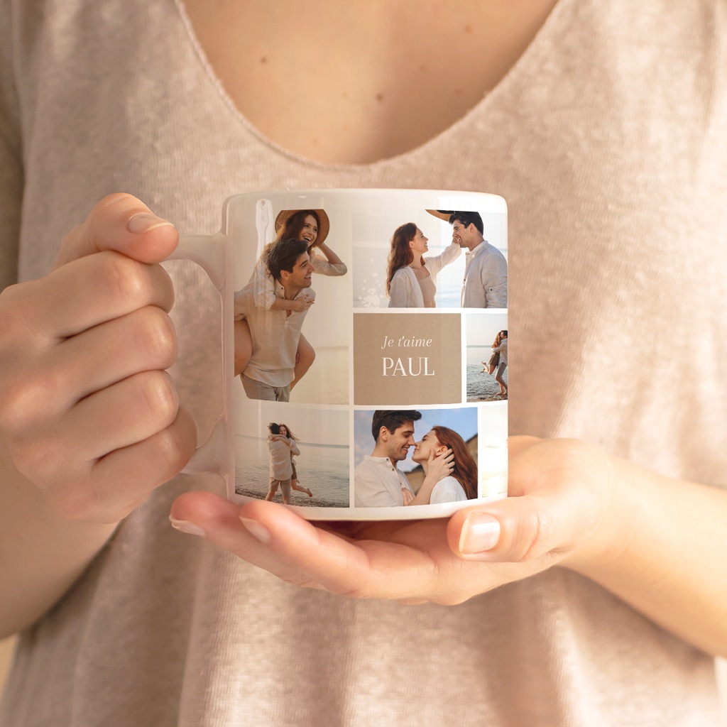 Mug personnalisé Les Petits Bonheurs à Deux gratuit