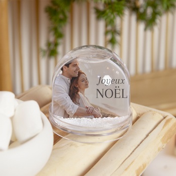 Boule à neige personnalisée - Les Petits Bonheurs à Deux - 0