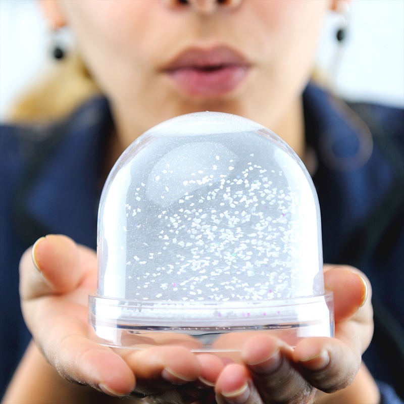 Boule à neige personnalisée Les Petits Bonheurs à Deux gratuit
