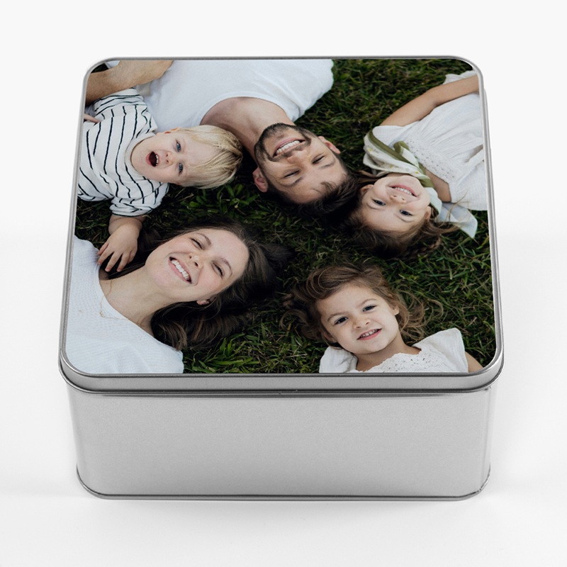 Boîte photo personnalisée Nos Petits Bonheurs pas cher