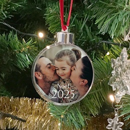 Boule de Noël personnalisée Au Rythme du Bonheur