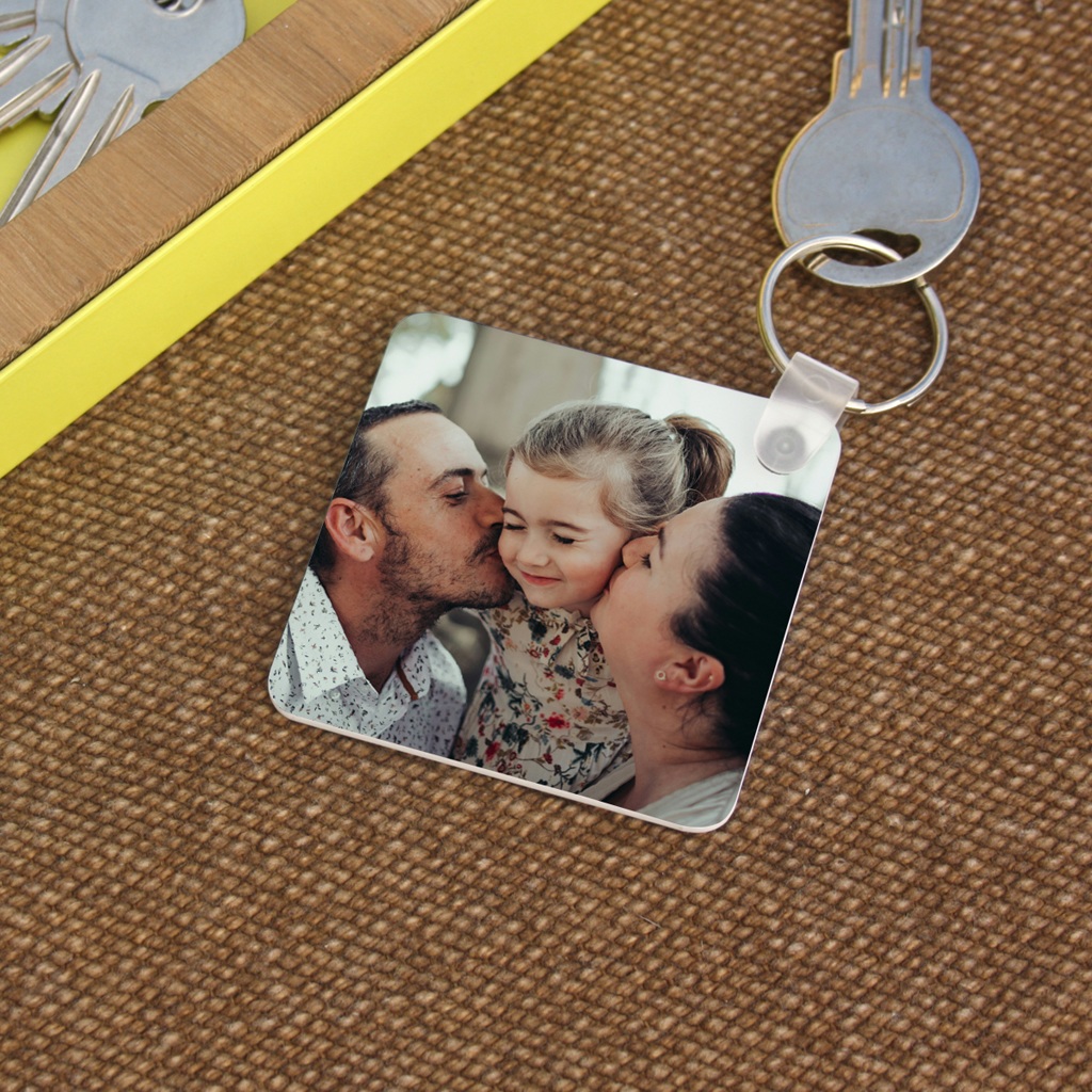 Porte-clés personnalisé Au Rythme du Bonheur gratuit