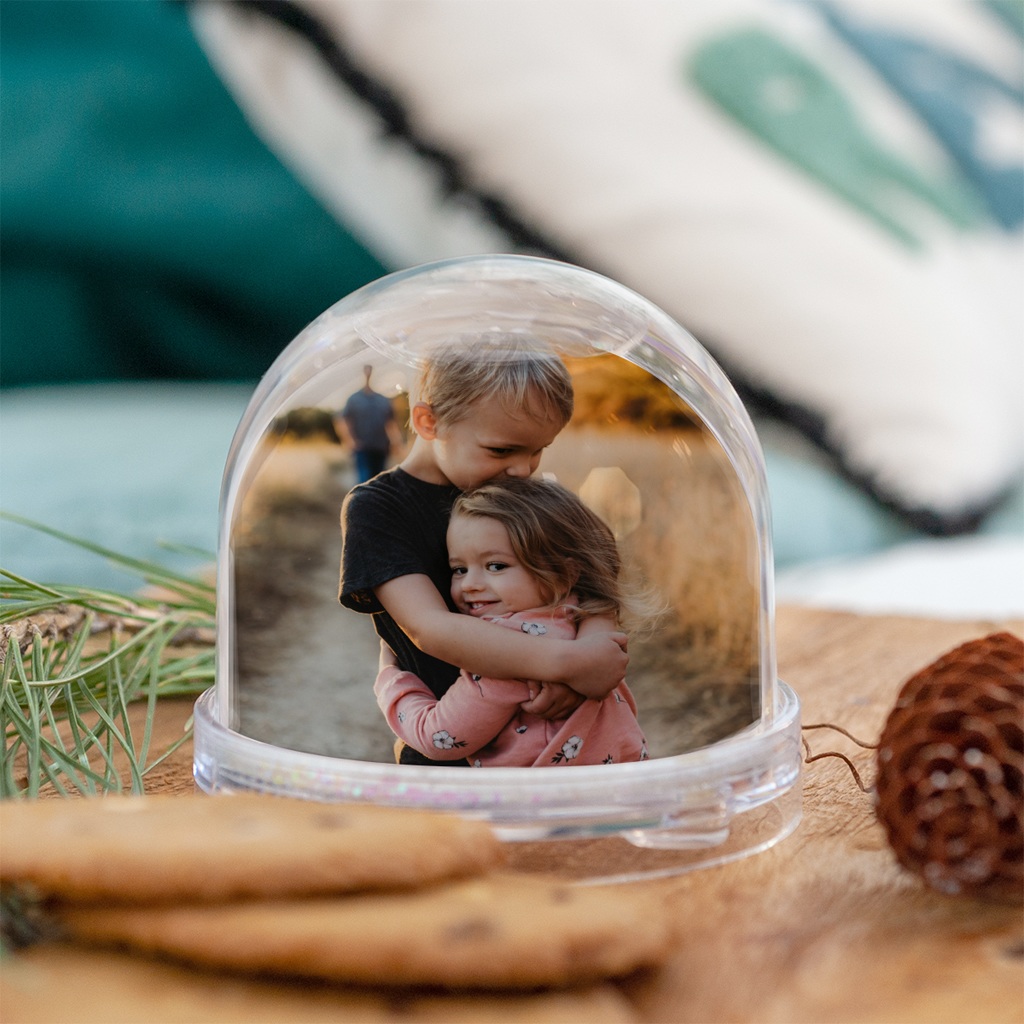 Boule à neige personnalisée Cœur de Maman pas cher