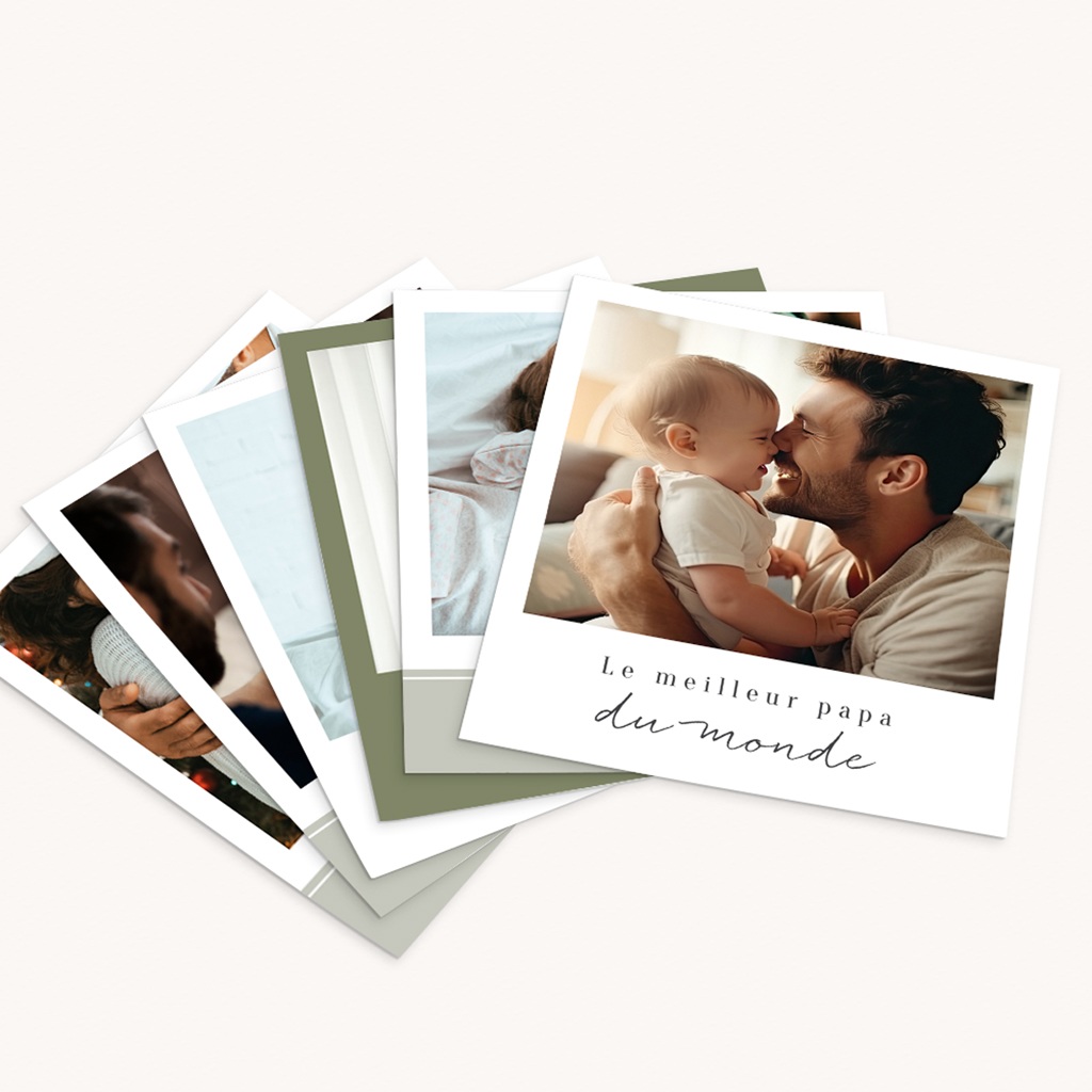 Magnet photo personnalisé Un Amour de Papa
