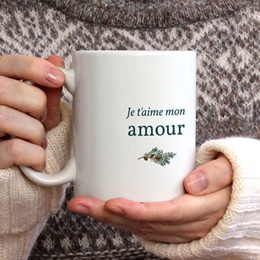 Mug personnalisé Petit Bonheur d’Hiver