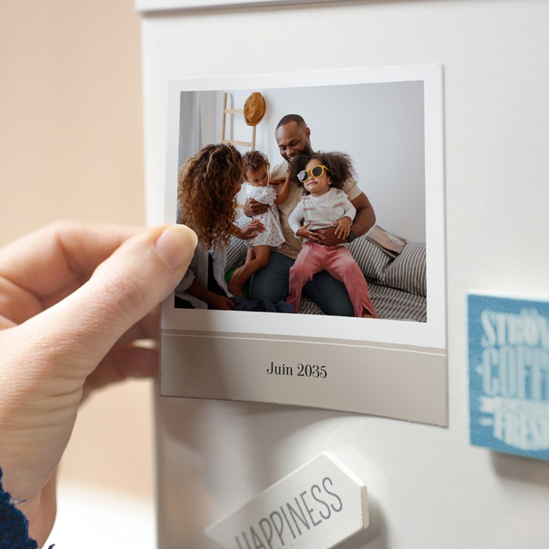 Magnet photo personnalisé Mon Héros du Quotidien gratuit