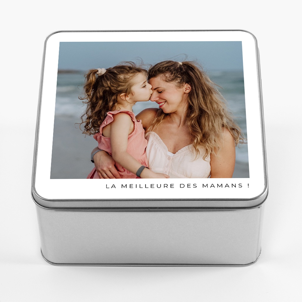 Boîte photo personnalisée L’Essence du Cœur pas cher