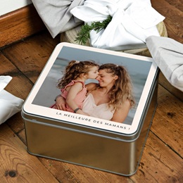 Boîte photo personnalisée L’Essence du Cœur gratuit