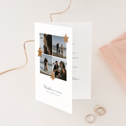 Carte de vœux personnalisée Douceurs de Noël