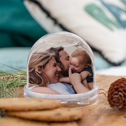 Boule à neige personnalisée L’Envol des Vœux pas cher
