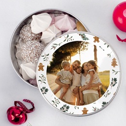 Boîte photo personnalisée Saveurs d’Hiver gratuit