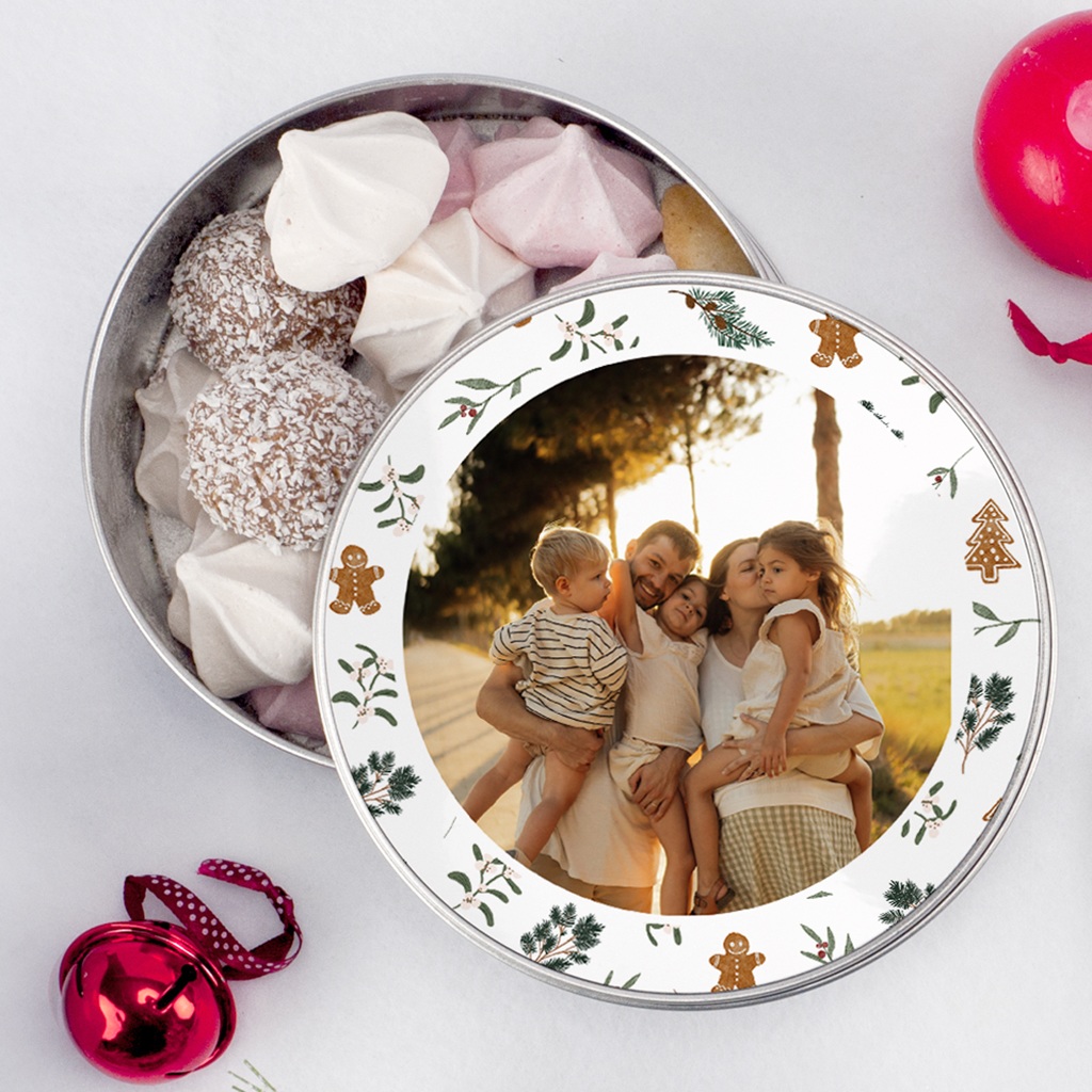 Boîte photo personnalisée Saveurs d’Hiver gratuit