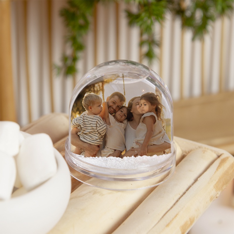 Boule à neige personnalisée Saveurs d’Hiver