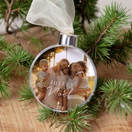 Boule de Noël personnalisée Saveurs d’Hiver gratuit