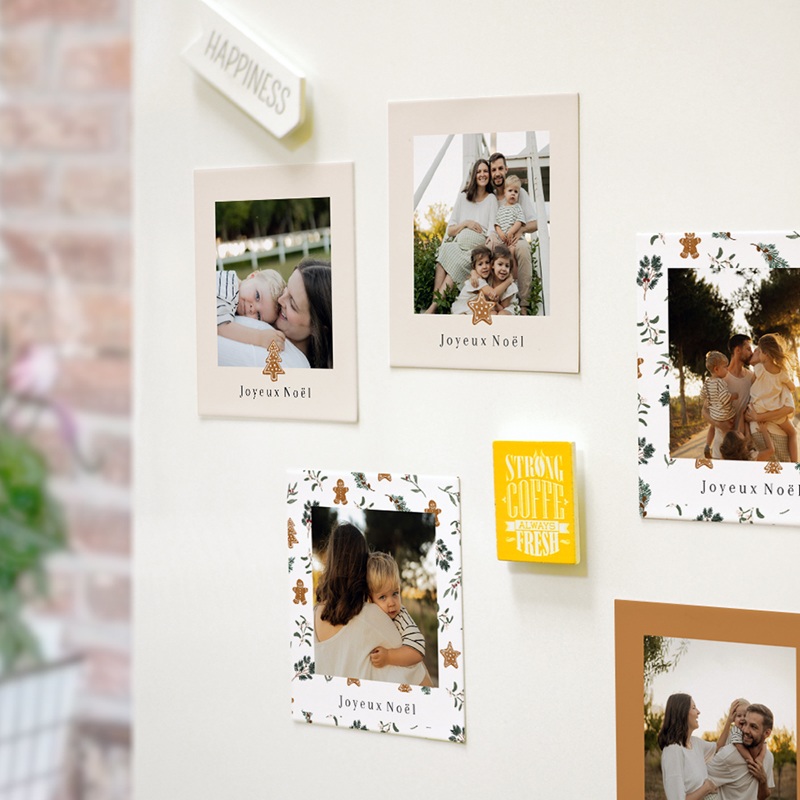 Magnet photo personnalisé Saveurs d’Hiver pas cher